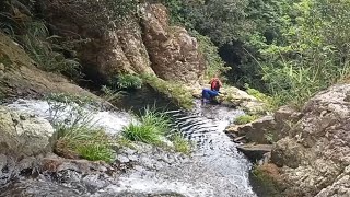 Hiking Adventure at Thousand Layer Stream beautiful nature hiking adventure [upl. by Ymmij510]