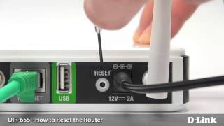 How to factory reset your DLink router [upl. by Ojoj]