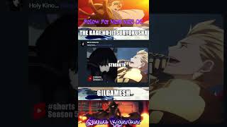 Cid Kagenou VS Gilgamesh and FATE Servants shorts season5 fate theeminenceinshadow anime amv [upl. by Grae170]