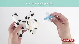 How to use WubbaNub Detachable Pacifier [upl. by Hemingway]