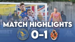 HIGHLIGHTS Kings Lynn Town 01 Spennymoor Town [upl. by Amerd]