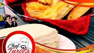 Como hacer masa de hojaldre casera pasteles y saladitos [upl. by Nuhs41]