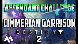 Cimmerian Garrison Ascendant Challenge Solo Guide  Destiny 2  Corrupted Eggs amp Lore Locations [upl. by Vitia]