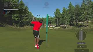 PGA TOUR 2K23 insane Michael Jordan comeback win [upl. by Missy]