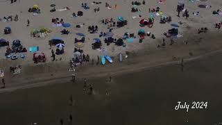 🇨🇦 Worlds longest fresh water beach Wasaga Beach july 2024 🇨🇦 [upl. by Tracee248]