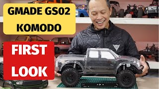 Gmade GS02 Komodo rc crawler  First Look [upl. by Burnight]