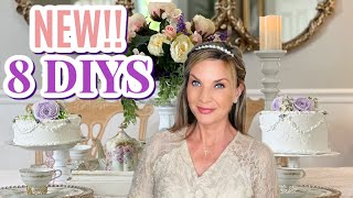 💖NEW 8 DIY ROMANTIC THRIFT FLIP DECOR CRAFTS 💖 Olivias Romantic Home DIY [upl. by Japheth788]