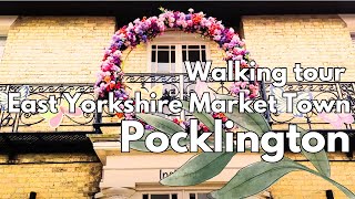 Walking tour of the market town of Pocklington East Yorkshire [upl. by Orrin]