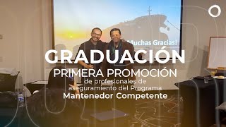 Graduación de profesionales del programa Mantenedor Competente [upl. by Tlaw]