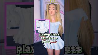 I CAN’T BELIEVE SHE WORE THIS roblox funny skit dresstoimpress dti [upl. by Eehsar762]