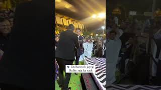 Disclaimer for father in law 😂🤟🏻 chintz08 rujutagandhi15 wedding reels groom [upl. by Ahtinak]