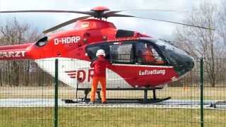 HD Alarmstart Christoph 46 Notarzthubschrauber Heinrich Braun Klinikum [upl. by Frager]