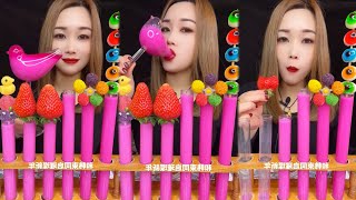 ASMR ‎AsmrWD🐦🧪🐦 신기한물먹방 ASMRDRINKING 물먹방 아이스크림 [upl. by Ynoble270]