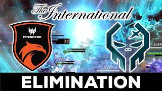 ELIMINATION  TNC PREDATOR vs EXECRATION  THE INTERNATIONAL 2024 SEA DOTA 2 [upl. by Lacombe]