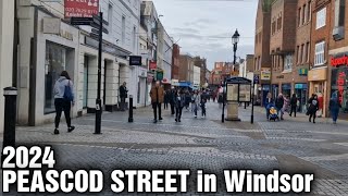 PEASCOD STREET in Windsor City Centre 2024 [upl. by Lorenz]