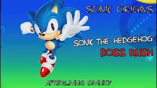 Sonic Origins  Sonic The Hedgehog Boss Rush [upl. by Aihcropal567]