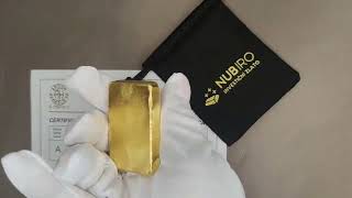 250g Argor Heraues Swiss Gold Bar [upl. by Nohtanoj]