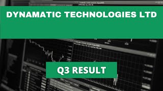 dynamatic technologies share latest newsdynamatic technologies ltd share latest newsdynamatic tech [upl. by Harutek31]