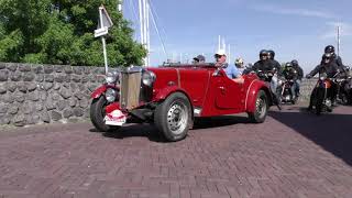 Elfsteden Oldtimer Rally 2019 Sloten Hindelopen [upl. by Ratcliff]