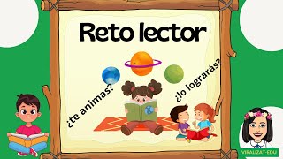 RETO DE LECTURA PARA PRIMER GRADO  RETO LECTOR 1º [upl. by Rosol]