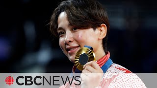 Canadas Christa Deguchi takes Olympic gold in womens judo [upl. by Merwyn108]