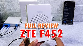 ONT Epon 80rban Cocok buat Migrasi Review ZTE F452 PPPoE dan Hotspot [upl. by Dorion]