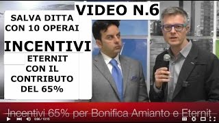 Bonifica Amianto finanziamenti a fondo perduto per Smaltimento Eternit Bando inail Contributiregione [upl. by Vil732]