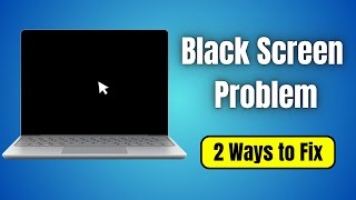 How To Fix Black Screen Problem on Windows 1011  2 Ways to Fix [upl. by Erasme]