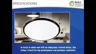 MaxLED LED Round Pendants  Product Video [upl. by Ahterahs]