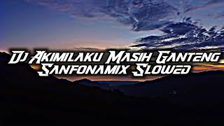 DJ Akimilaku Masih Ganteng x Sanfonamix Slowed  DJ Lloyd Drop Remix [upl. by Goodrich]