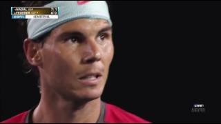 Nadal vs Federer  Australian Open 2014 SF Highlights [upl. by Llehsar]