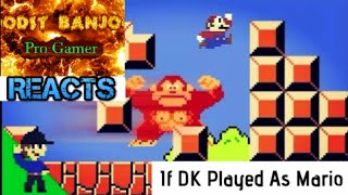 ODST Banjo Reaction Donkey Kong Would Be OP In Super Mario Bros [upl. by Nylesor]