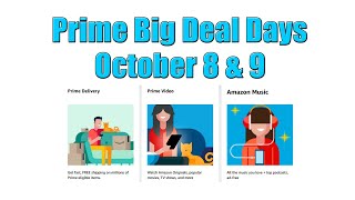 Get Ready For Huge Savings Amazon Prime Big Deal Days Oct 8 amp 9 2024 [upl. by Animlehliw]