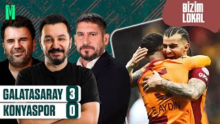 GALATASARAY 30 KONYASPOR MAÇ SONU  ÜMİT DAVALA ORHAN ULUCA EVREN GÖZ  BİZİM LOKAL [upl. by Fritzsche972]