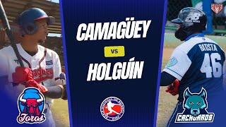 Camagüey vs Holguín 4to juego Serie Nacional 63 [upl. by Alleuqram]