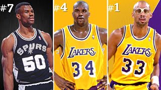 Top 10 Greatest Centers In NBA History [upl. by Eidnahs]