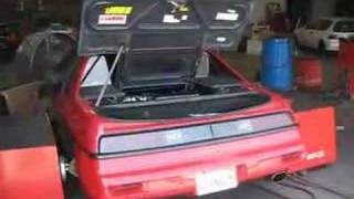 34 DOHC swapped Fiero dyno run [upl. by Ymrots]