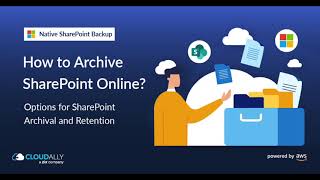 How to Archive Sharepoint Online using Version Control Native SharePoint Backup [upl. by Hselin]