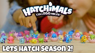 Hatchimals Colleggtibles  Let’s Hatch Season 2 [upl. by Ellemac]