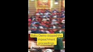 Babu Owino skipped [upl. by Ansev]