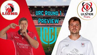 Lions VS Ulster URC Round 1  Preview and squad announcement [upl. by Aidin]