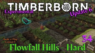 💥 Einen getötet und einen ausgesetzt Fehlt was 😲 Flowfall Hills  Schwer 34 💀 Timberborn  Update6 [upl. by Lledor]