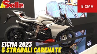 Carenate per la strada le 5 moto più interessanti a Eicma 2023 [upl. by Leibman26]