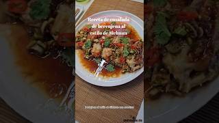 Receta fácil de ensalada de berenjenas al estilo chino [upl. by Isyak]