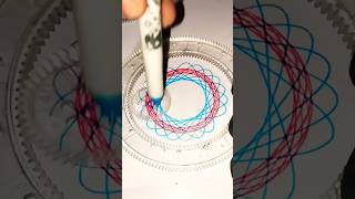 Furniture Makeover with Spirograph Patterns  Satisfying Spiro Drawing ASMR art shorts [upl. by Ogilvie]