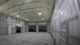 Spray Foam 42x50 Garage Ceiling  Beautiful [upl. by Asirak]