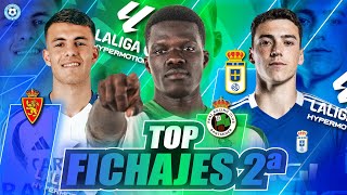 TOP MEJORES FICHAJES SEGUNDA 20242025 PARTE 2  LA LIGA HYPERMOTION [upl. by Einttirb]