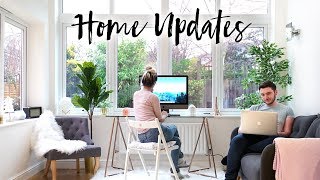 DECORATING OUR NEW HOUSE  MINI OFFICE TOUR  VLOG 03 [upl. by Combs508]