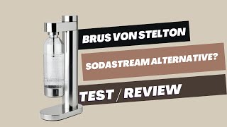 Test Review Wassersprudler BRUS von Stelton  Alternative zu Sodastream [upl. by Leyes]