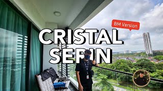 DualBALCONY  Cristal Serin Residence  RM650k  1524sf  31 Bilik 3 Air  FREEHOLD in Cyberjaya [upl. by Leahicm]